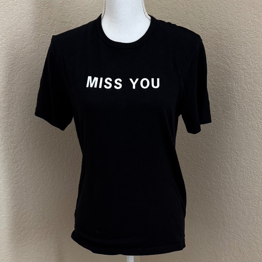 Hiro Clark Miss You TShirt XS Black